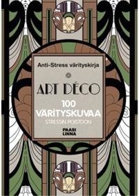 Anti-Stress värityskirja Art Deco