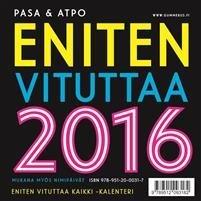 Eniten vituttaa 2016 kalenteri