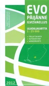 Evo-Päijänne Ilvesvaellus ulkoilukartta