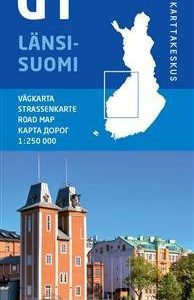 GT tiekartta Länsi-Suomi