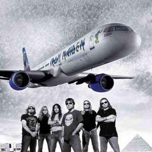 Iron Maiden On board flight 666