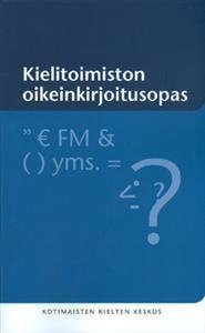 Kielitoimiston oikeinkirjoitusopas