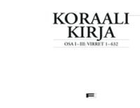 Koraalikirja 1-3