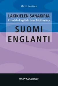 Lakikielen sanakirja suomi-englanti