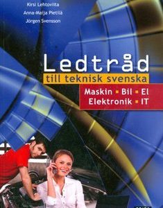 Ledtråd till teknisk svenska (maskin