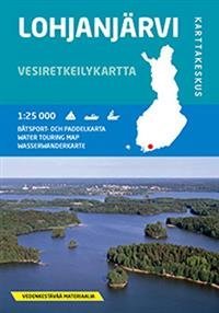 Lohjanjärvi 1:25 000 vesiretkeilykartta