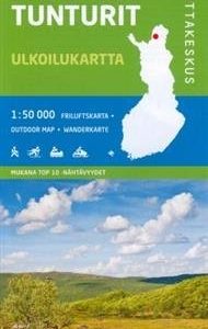 Muotkatunturit 1:50 000 ulkoilukartta