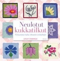 Neulotut kukkatilkut