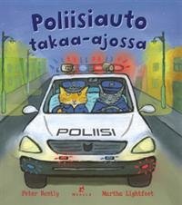 Poliisiauto takaa-ajossa