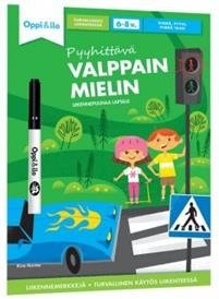 Pyyhittävä Valppain mielin -puuhakirja 6-8 v.