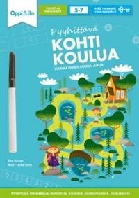 Pyyhittävä kohti koulua -puuhakirja 5-7 v