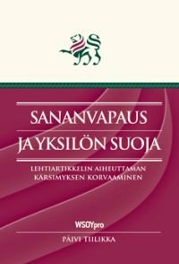 Sananvapaus ja yksilönsuoja