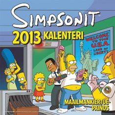 Simpsonit -seinäkalenteri 2013