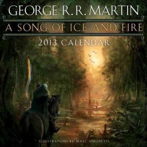 The Song of Ice and Fire 2013 Calendar