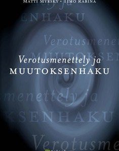 Verotusmenettely ja muutoksenhaku